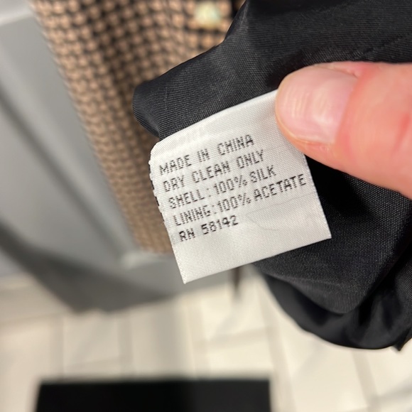 Pure Silk Long Lined Dress - Picture 7 of 8